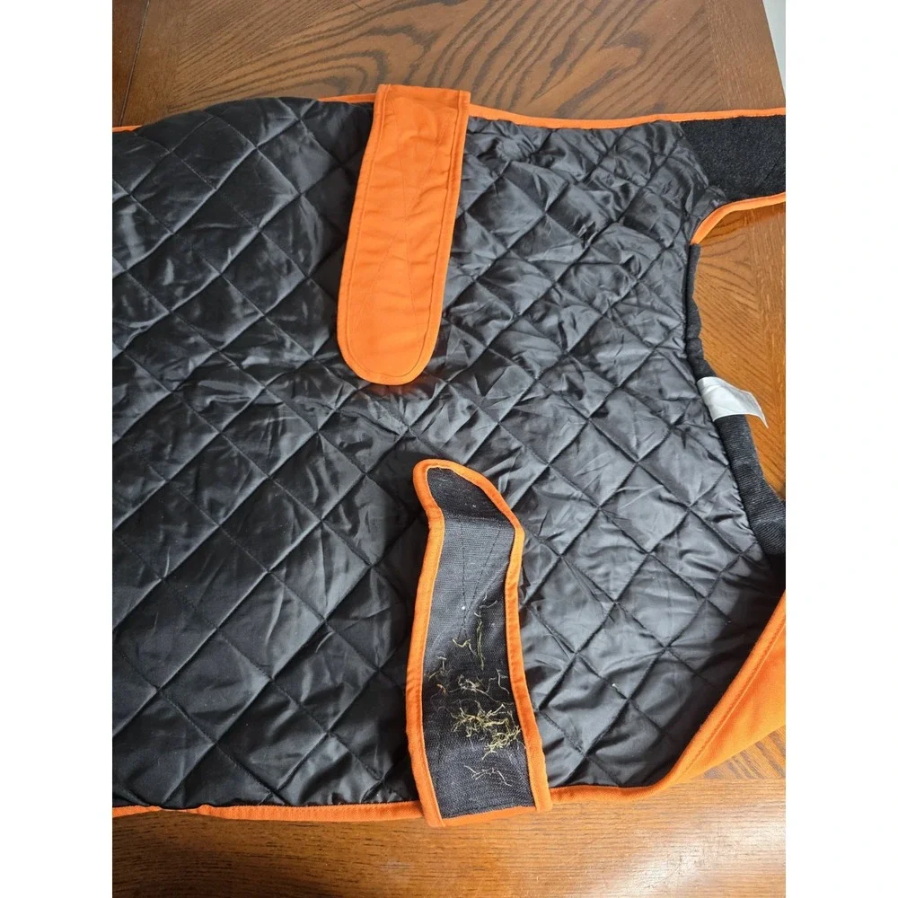 CARHARTT Hunter Orange Waterproof Hunting Insulated Duck Cloth Dog Chore Coat XL